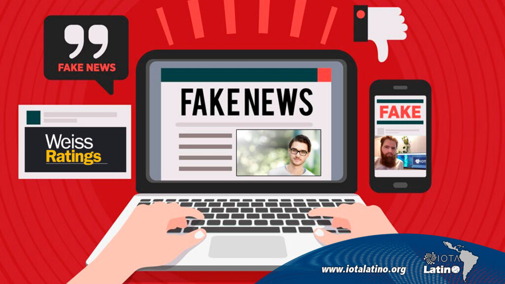 un fake news - IOTA Latino