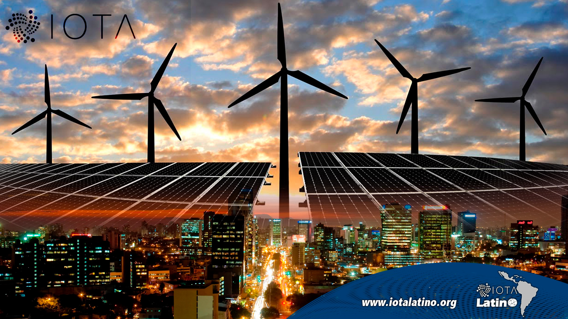 Ciudades con energía renovable - IOTA Latino